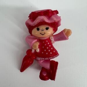 1981 Lanard Strawberry Shortcake Raspberry Tart PVC Figure Vintage Toy